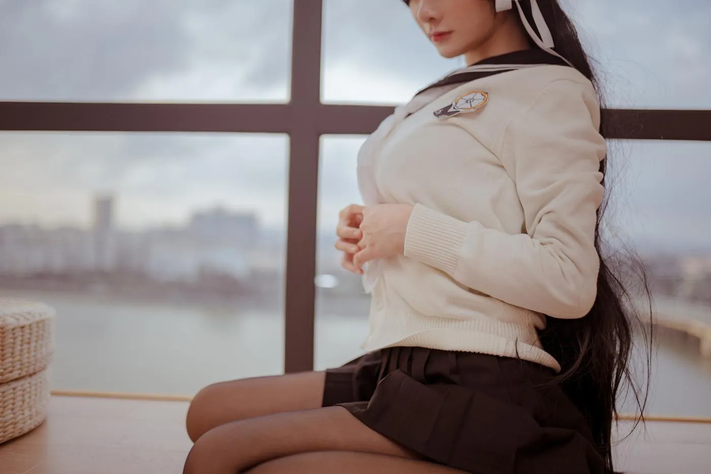 小野妹子w – NO.44 &前羽 校服 [29P]插图1